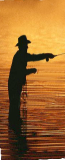 654  DLJ-321-BZ  Gone Fishing Bronze (Fly)